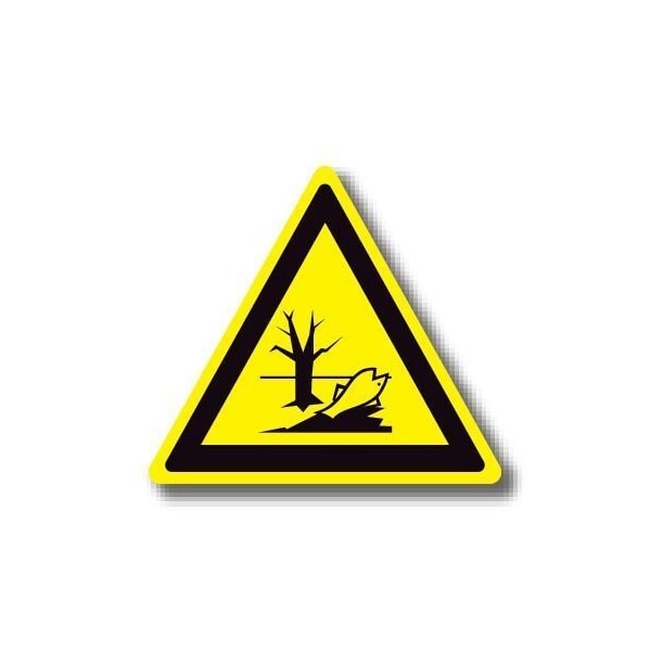Ergomat 24in TRIANGLE SIGNS - Environmental Hazard DSV-SIGN 576 #1342 -UEN - main